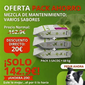 Pack Mantenimiento varios sabores